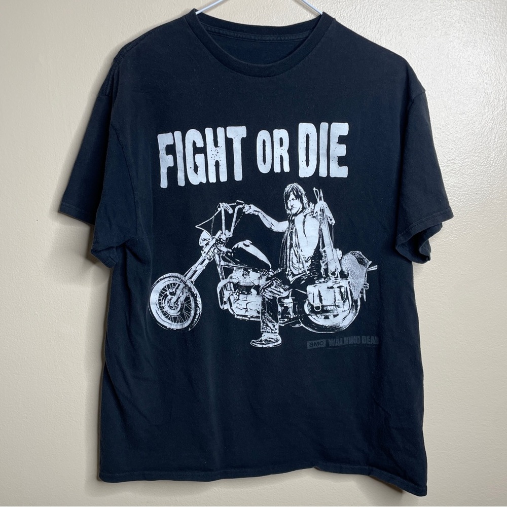 The Walking Dead Daryl Dixon Zombie Killer TV show Graphic t-shirt - Large